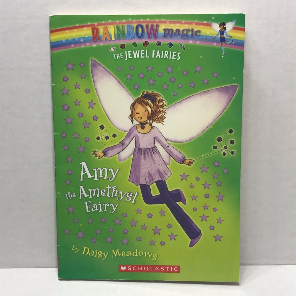💛$2💛 Amy the Amethyst Fairy Rainbow Magic the Jewel fairies Daisy Meadows